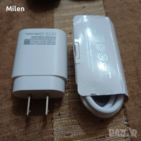 Fast charging адаптер + кабел type c - type c