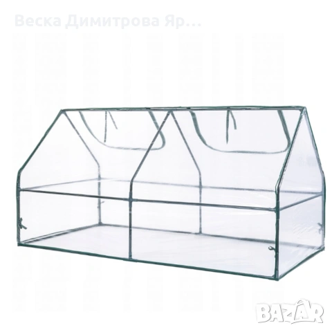 Компактна градинска оранжерия - стабилен микроклимат за вашите растения, снимка 6 - Оранжерии - 53937599