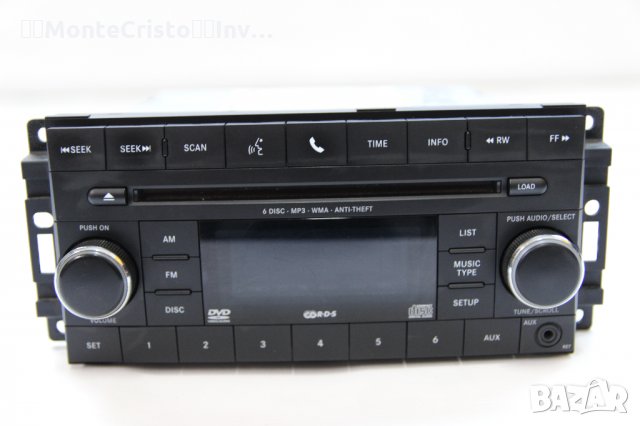 CD MP3 DVD AUX Radio Jeep Wrangler JK (2007-2018г.) 26777L касетофон