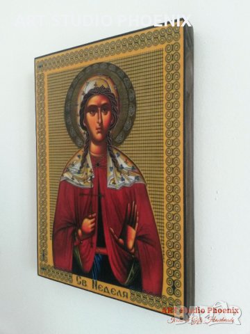 Икона на Света Неделя icona Sveta Nedelia, снимка 3 - Картини - 14992766