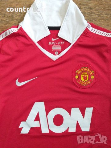 Nike Manchester United - страхотнао мъжка тениска КАТО НОВА, снимка 3 - Тениски - 29477060