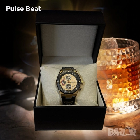 Изискан мъжки часовник LEIYI, снимка 2 - Мъжки - 52055554