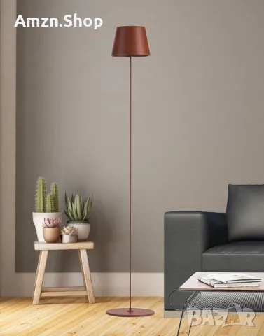 V-TAC LED подова лампа безжична акумулаторна регулируема височина лампион трапезна лампа 