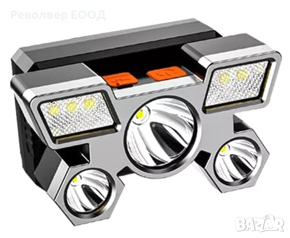 Фенер челник ZD85 с 9 XPE LED светодиода, снимка 8 - Къмпинг осветление - 42085953