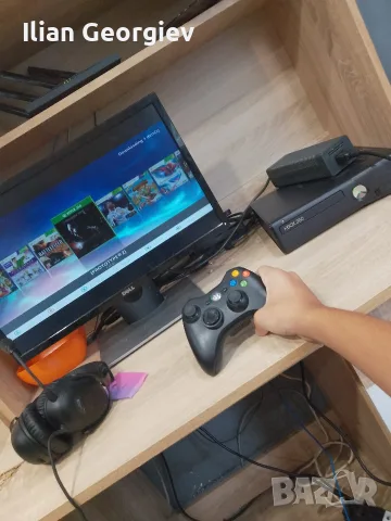 XBOX 360 + Kinect камера, снимка 4 - Xbox конзоли - 55753612