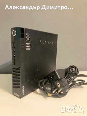 Lenovo M93p Tiny Intel I5 4570T,8GB RAM,256Gb SSD,Четириядрен компютър