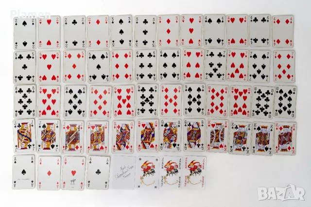 Лот от 4 комплекта карти Piatnik с дизайни в стил Rokoko, снимка 14 - Карти за игра - 48117729