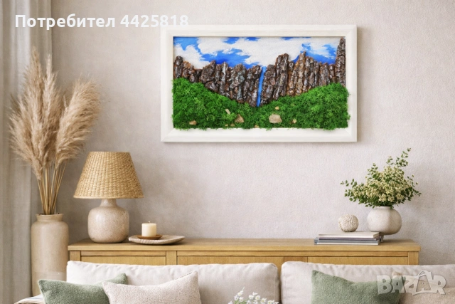 Пана от скандинавски мъх! Промо цена ! , снимка 4 - Декорация за дома - 53980857