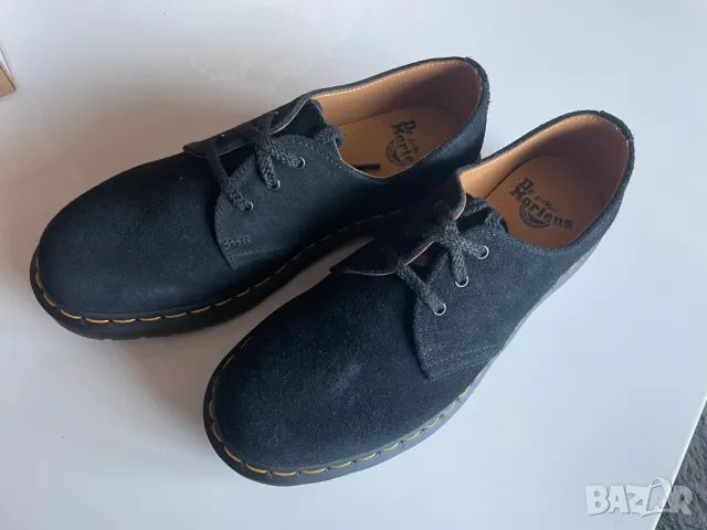 Dr. Martens 1461 Oxford ежедневни велурени обувки, 39 EU, снимка 4 - Дамски ежедневни обувки - 49779428
