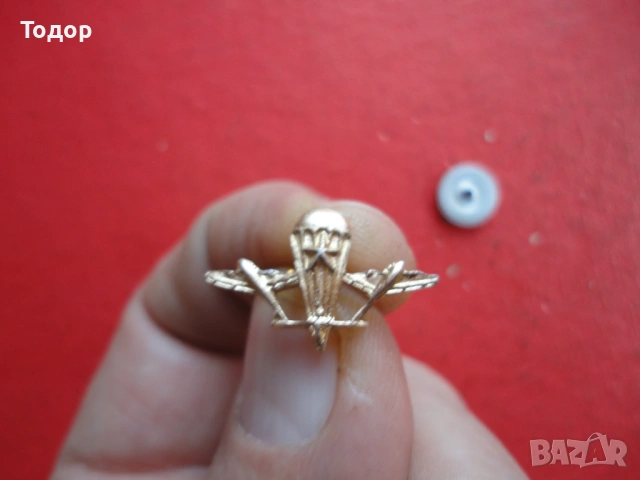 Парашутен знак значка на винт , снимка 6 - Колекции - 53301507