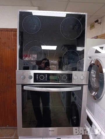 Иноксова печка за вграждане Миеле Miele с две години гаранция Made in Germany!