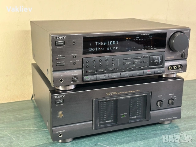 Sony TA-D709 – HI-FI Система от две части (Стъпало и Предусилвател), снимка 3 - Аудиосистеми - 54340513