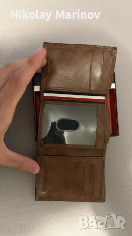 Tommy Hilfiger мъжко портомоне RFID, снимка 4 - Портфейли, портмонета - 56399835