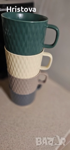 Керамични чаши за чай,капучино,лате, снимка 4 - Чаши - 52839866