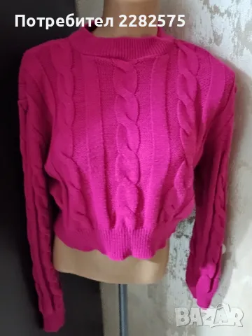 дамска блузка от плетиво М/ Л размер , снимка 6 - Блузи с дълъг ръкав и пуловери - 47583491