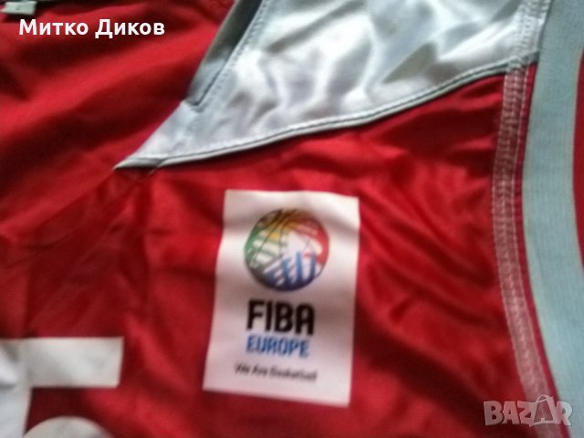 Баскетболна тениска на България маркова на Еффеспорт №15Светославова размер Л, снимка 6 - Баскетбол - 33970827
