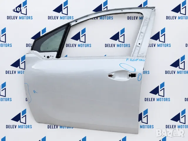 9807820780 Предна лява врата, необорудвана Peugeot 208 I