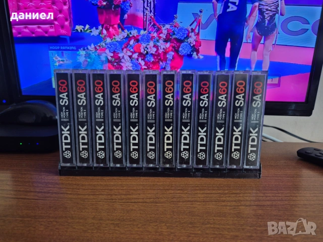 Качествени аудио касети TDK SA60 -Dire Straits, Prince, Jenifer Rush, Lionel Richie и др. + подарък 