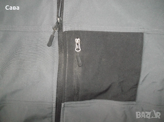 Софтшел TOPTEX  мъжки,2-3ХЛ, снимка 2 - Спортни дрехи, екипи - 52596631