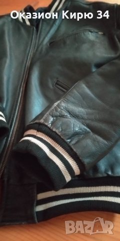 Пилотско кожено яке Fly, снимка 7 - Якета - 30239883