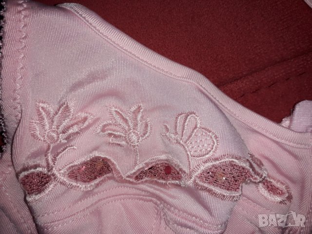 Сутиен розов мека чашка с банел, снимка 3 - Бельо - 30164814