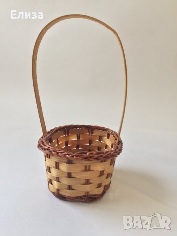 Малка кошница, снимка 1 - Декорация за дома - 39341928