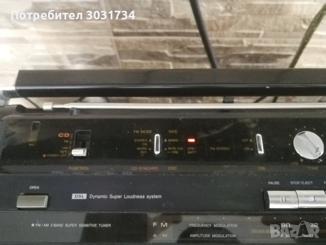 Aiwa csd-707, снимка 6 - Радиокасетофони, транзистори - 44321224