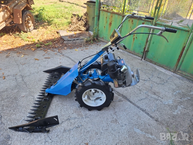  Палцова косачка BCS 730 Acme 10к.с. двуколка 115см отлична, снимка 4 - Градинска техника - 51524409
