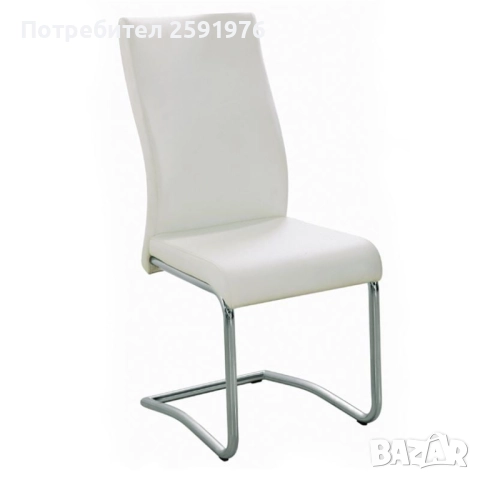 Стол, BENSON, Кремав, Текстил, 43х58х98см., снимка 1