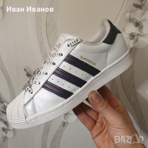 оригинални маратонки  adidas Superstar 'Jewels' номер 39-39,5, снимка 11 - Маратонки - 41147564