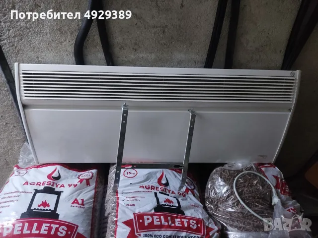 Конвектора за стена със стойка, снимка 2 - Отоплителни печки - 55803567