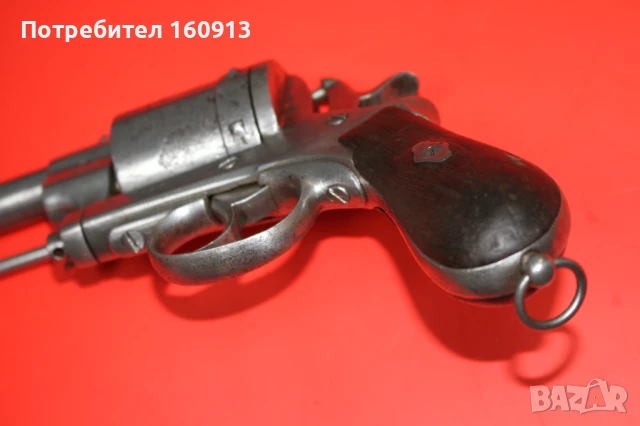 Оригинален дългоцевен револвер Гасер Gasser M1870 Виена., снимка 13 - Антикварни и старинни предмети - 51142067