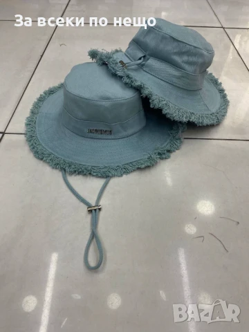 Jacquemus Лятна Шапка Капела Жакъмюс - Налични Различни Цветове Код E563, снимка 10 - Шапки - 50824735