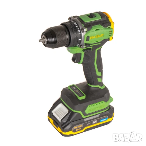 Акумулаторен безчетков винтоверт Procraft PA18Pro 20V, снимка 3 - Винтоверти - 51373436