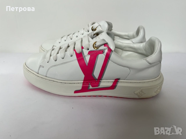 Маратонки Louis Vuitton Time Out 37.5 Оригинал, снимка 2 - Маратонки - 53268679