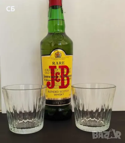 Чаши за уиски Jim Beam, Glenfiddich, J&B, Teacher's, Queen Anne  и др., снимка 12 - Чаши - 49050847