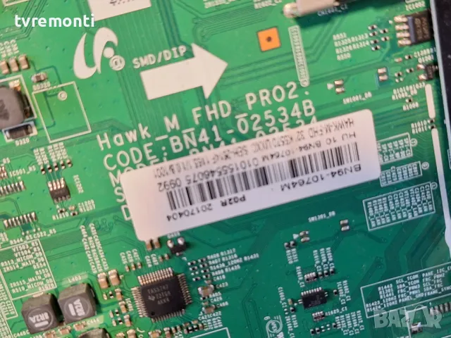 MAIN BOARD ,BN94-10764M, BN41-02534B,for SAMSUNG UE32K5570SU for 32inc DISPLAY CY-KK032BGAV2H, снимка 2 - Части и Платки - 49073753