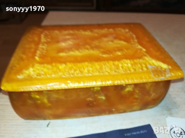 КЕХЛИБАРЕНА КУТИЯ 1709231143, снимка 2 - Антикварни и старинни предмети - 42218638