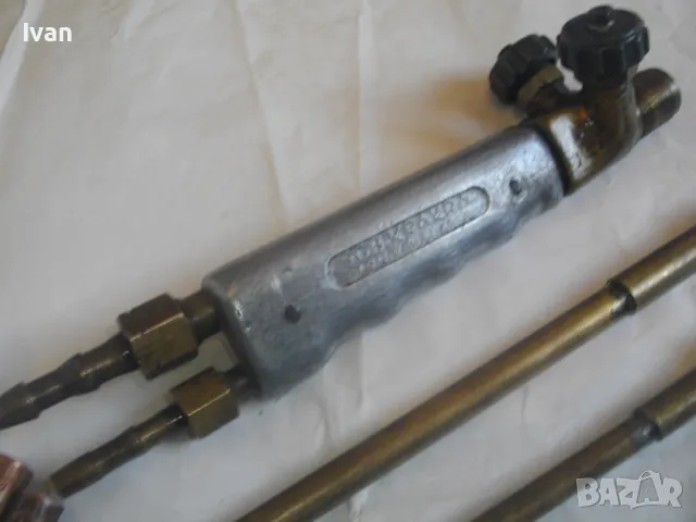 ОКСИЖЕННА ГОРЕЛКА КРАКРА Перник Българска Старо качество с 3 рамена и 3 контактни дюзи ОТЛИЧНИ , снимка 11 - Други инструменти - 47276621