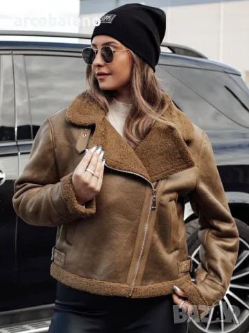 Дамско кожено яке SOFTSTILL, 2цвята , снимка 6 - Якета - 48556879