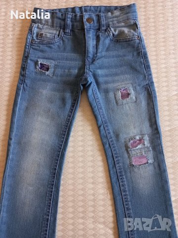 Ефектни дънки за госпожица-"Dopo", снимка 7 - Детски панталони и дънки - 38240566