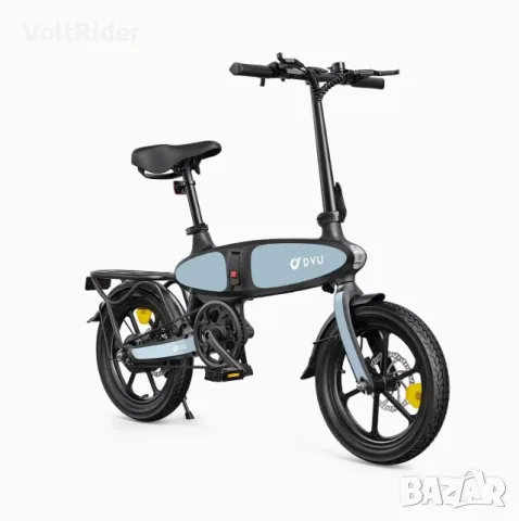Сгъваемо електрическо колело DYU C2 500W 48V 7.5Ah, снимка 2 - Велосипеди - 55719259