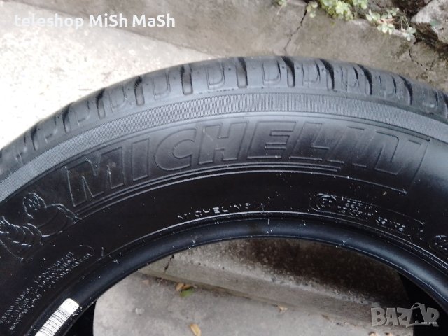 Лятна гума 5,5-6 мм грайфер Мишлен Michelin 195 / 65 / 15 и метална нова джанта 15 инча Опел Зафира, снимка 12 - Гуми и джанти - 42836673