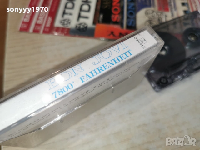 BON JOVI TAPE 0204261723H2E6R, снимка 8 - Аудио касети - 54068655