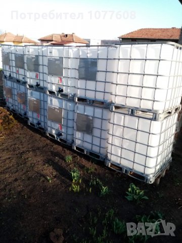 Резервоари/Контейнери/Цистерни 600 литра/Р-ри 80/120см , снимка 6 - Друго търговско оборудване - 30691768