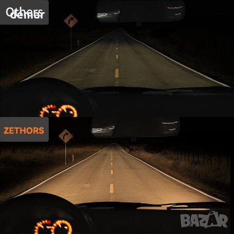 Zethors H7 Халогенни крушки за фарове 3500K, 12V/55W, снимка 6 - Части - 42546247