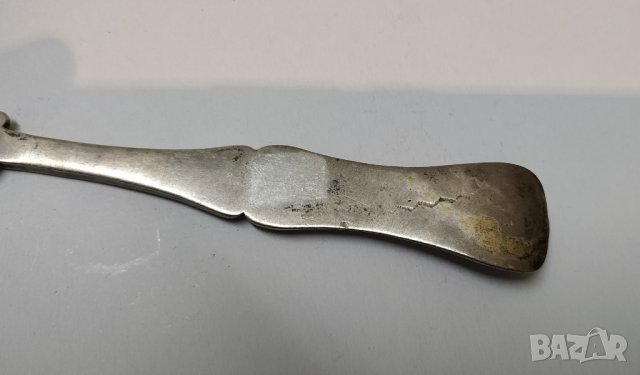 Сребърна лъжичка, снимка 6 - Антикварни и старинни предмети - 29887737