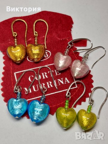 Обеци Мурано Глас