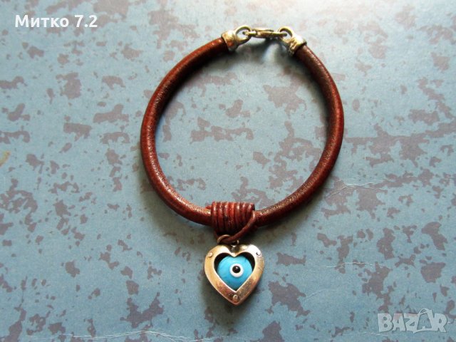 сребърна гривна - 14, снимка 4 - Гривни - 29607477