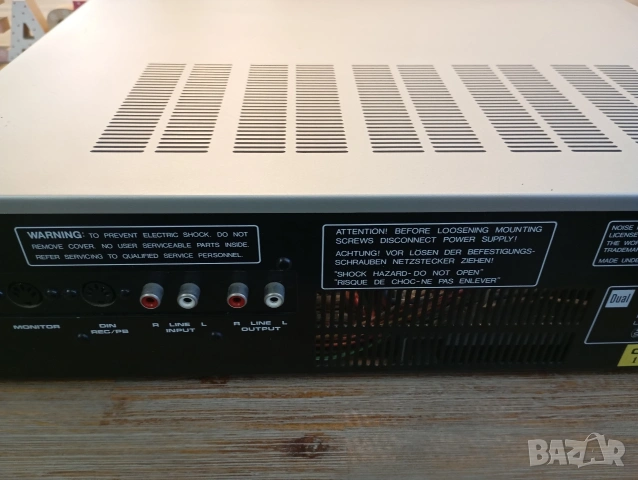 Дек Dual C844 3 Head 2 Speed 2 Motors Dual capstan, снимка 10 - Декове - 53980001